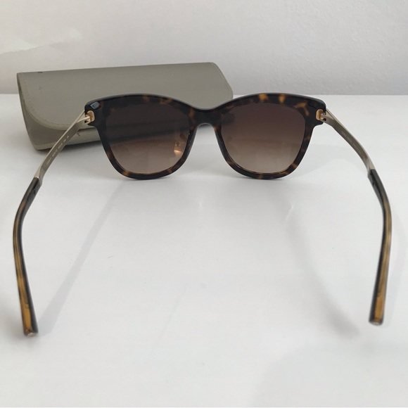 Giorgio Armani Oversized Tortoise Sunglasses